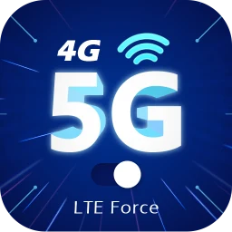 5G 4G FORCE LTE MODE 图标